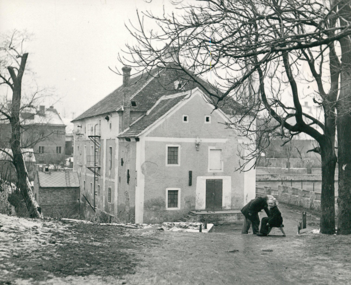 Tapolca télen az 1960-as években – Lechner Tudásközpont, Dokumentációs Központ / Fotótár